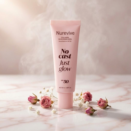Nurevive Collagen Glow Sunscreen — SPF 50